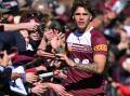Maroons fullback Reece Walsh is a wanted man on and off the field. Picture AAP