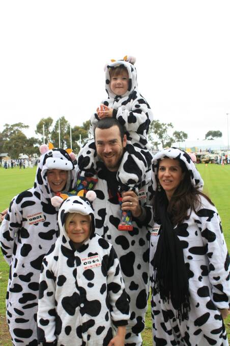 PHOTOS: Cowaramup blitzes world record for most cow onesies | Augusta ...