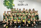 The inaugural Augusta Margaret River Hawks Women's Masters team willl compete in their first competitive match against the Busselton Magpies under Saturday night lights at Gloucester Park. Picture via AMR Hawks. 