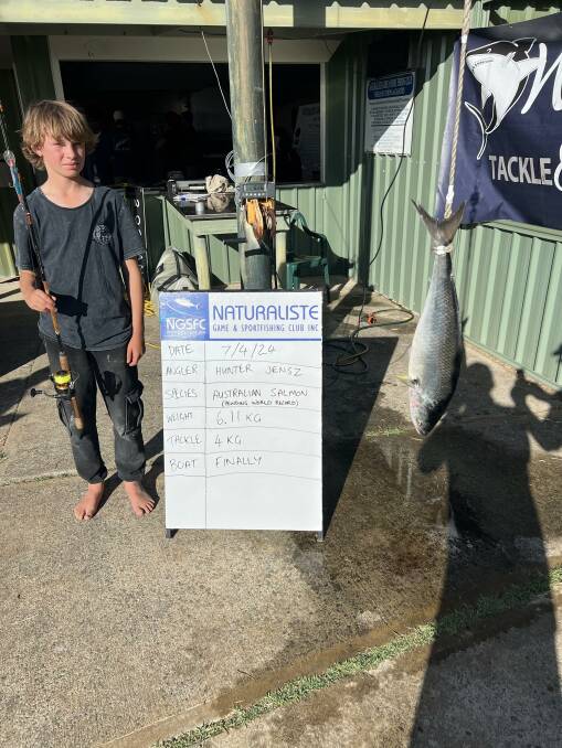 Young anglers land record-breaking catches