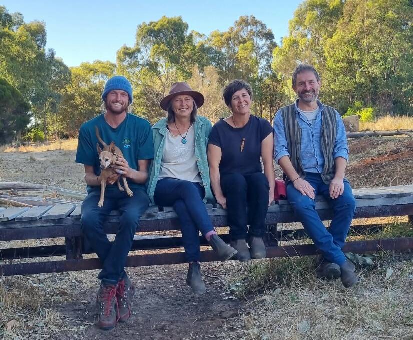 The Fair Harvest team - Adam Miller, Jodie Lane, Dorothee Perez and Rod Hughes. Picture supplied. 