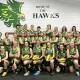 The inaugural Augusta Margaret River Hawks Women's Masters team willl compete in their first competitive match against the Busselton Magpies under Saturday night lights at Gloucester Park. Picture via AMR Hawks. 